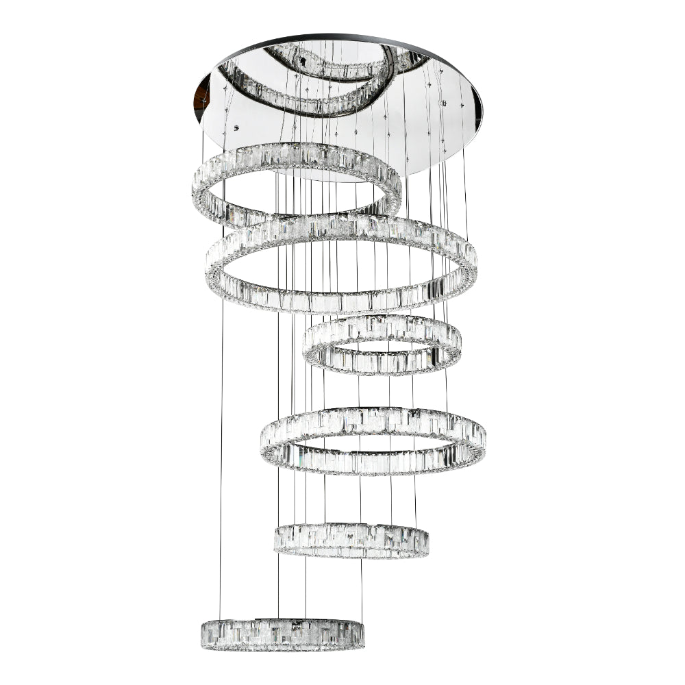 RIAS 6 TIER LED PENDANT LIGHT