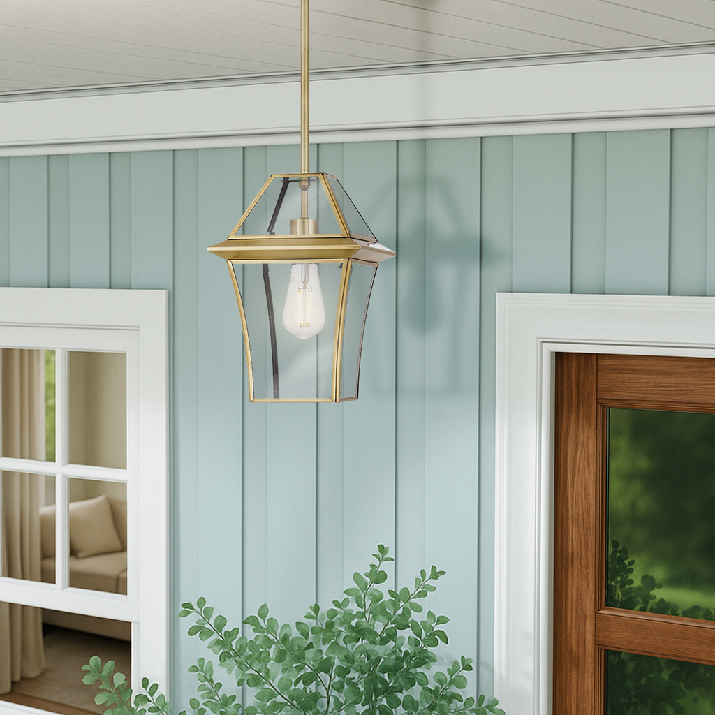 RYE 20CM PENDANT LIGHT SOLID BRASS SMALL