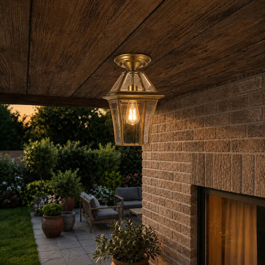 RYE 20CM PENDANT LIGHT SOLID BRASS SMALL