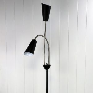WALT Twin Flexible Neck Lamp Black
