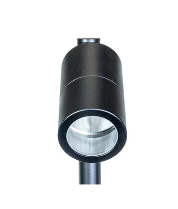 MR16 Exterior Spike Light, Single/Dual Adjustable (Black/316 Stainless Steel)