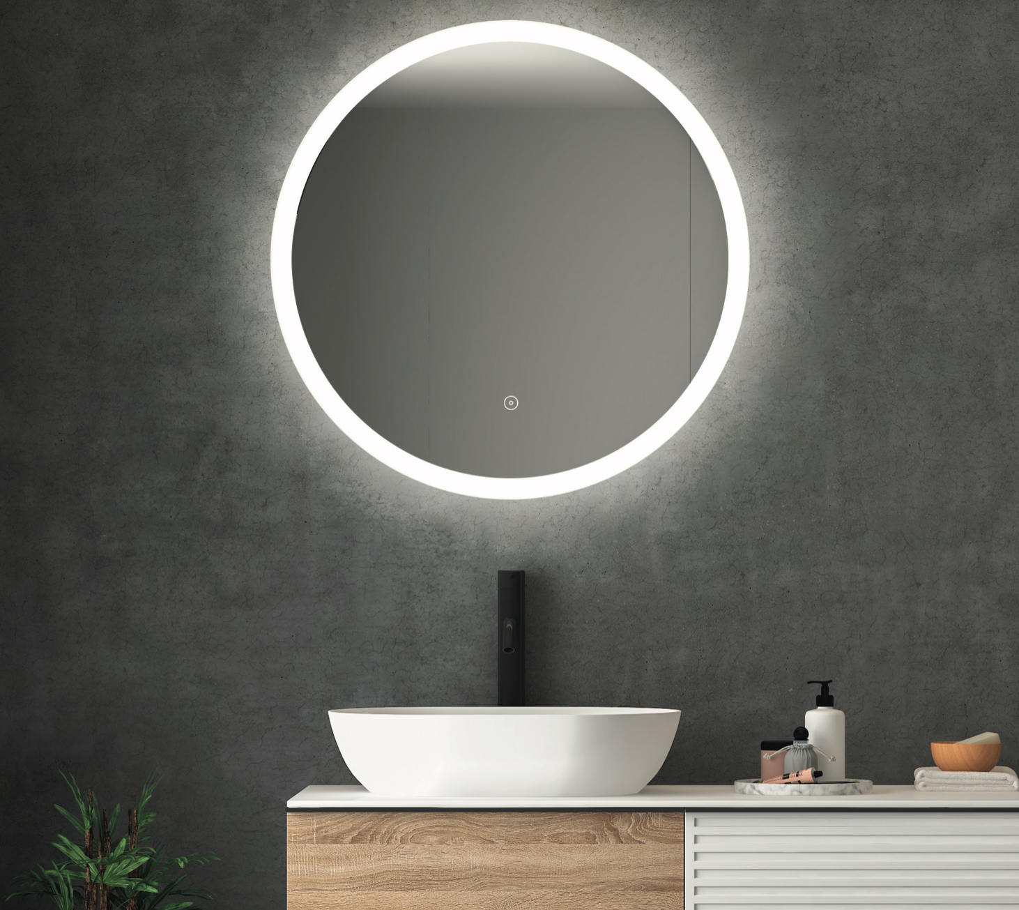 Romu Bathroom Mirror Light, 600mm 16W LED