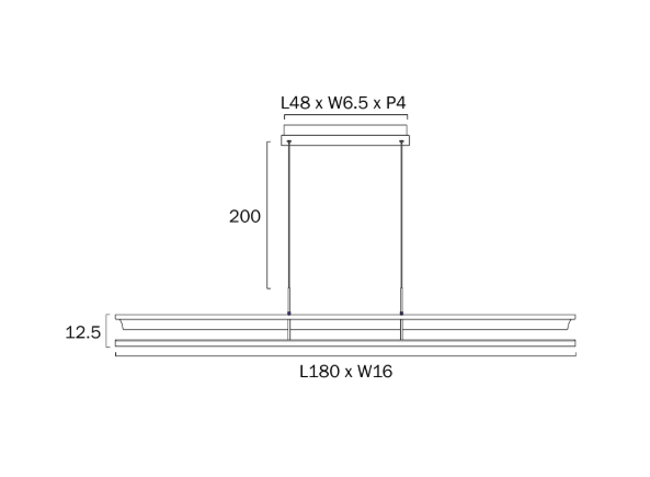 ARIVA LINEAR PENDANT LIGHT