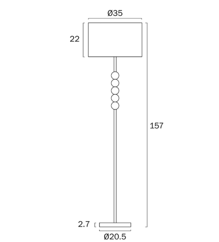 POETIX FLOOR LAMP