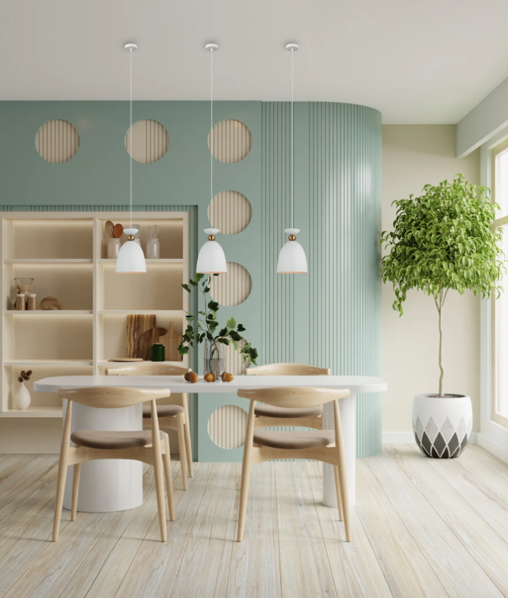 KANSI: Interior Bell Shape Pendant Lights
