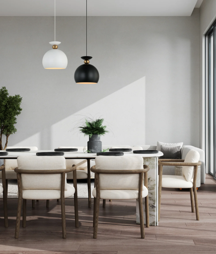 KANSI: Interior Wine Glass Shape Pendant Lights