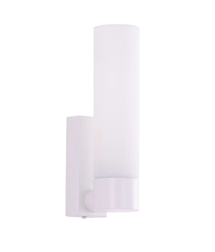 VARA: Interior Tubular Opal Glass Wall Lights