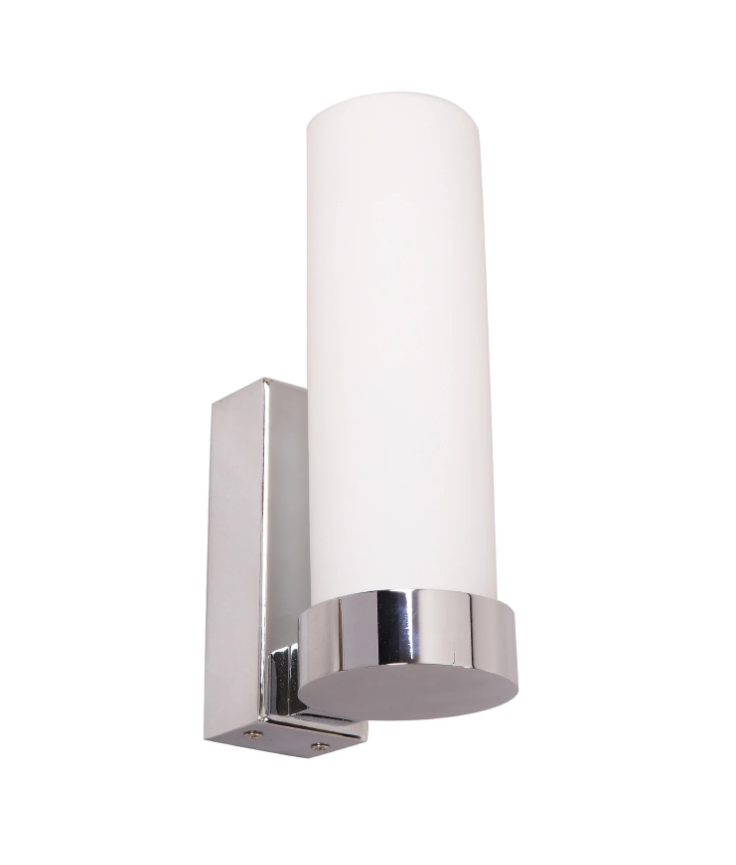 VARA: Interior Tubular Opal Glass Wall Lights