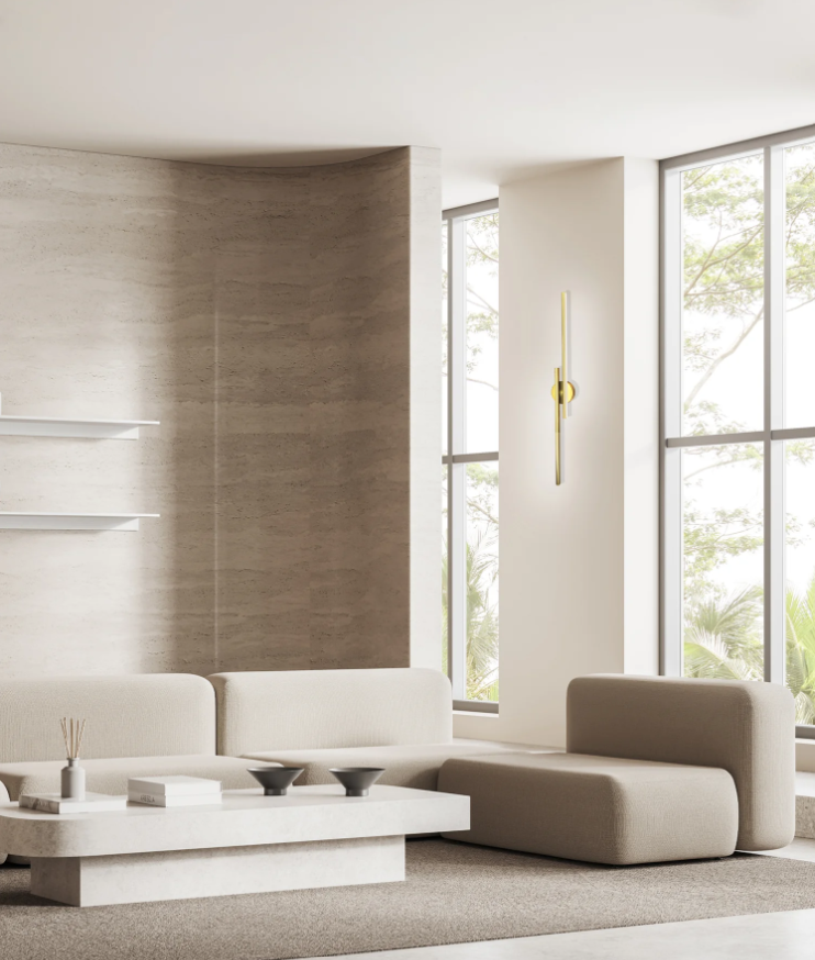 RACHA: Interior Linear LED Tri-CCT Wall Lights