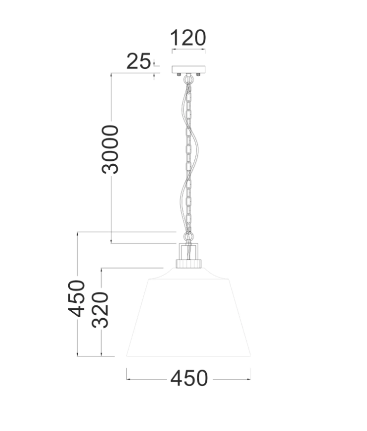 CLOCHE: Interior Metal Shade with Travertine Highlight Bell Shape Pendant Lights