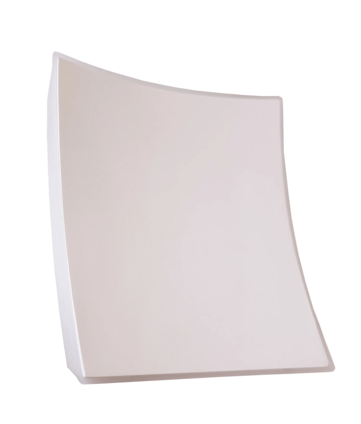 CRISTAL: LED Tri-CCT Exterior Curved Square Wall Lights IP65