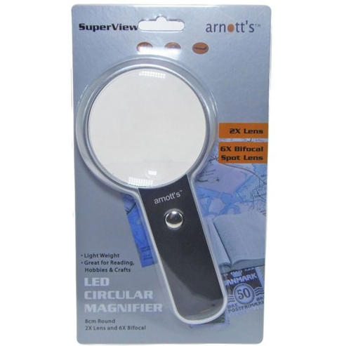 Circular LED Magnifier
