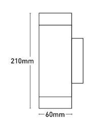 Eliza II 11W LED Wall Light