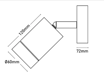 Eliza II 8W LED Wall Light