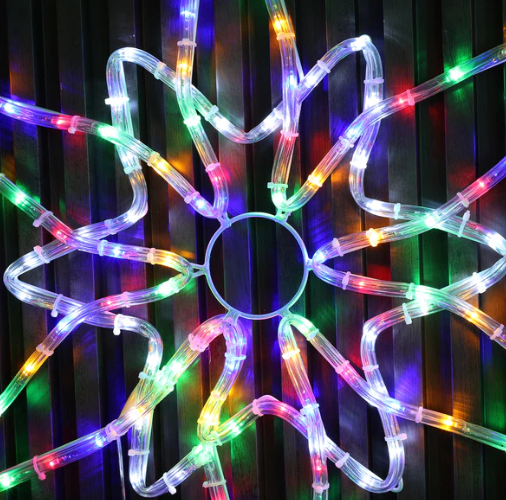 LED Northern Star Rope Light Silhouette