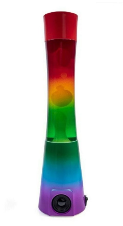 Lava Lamp with Wireless Speakers