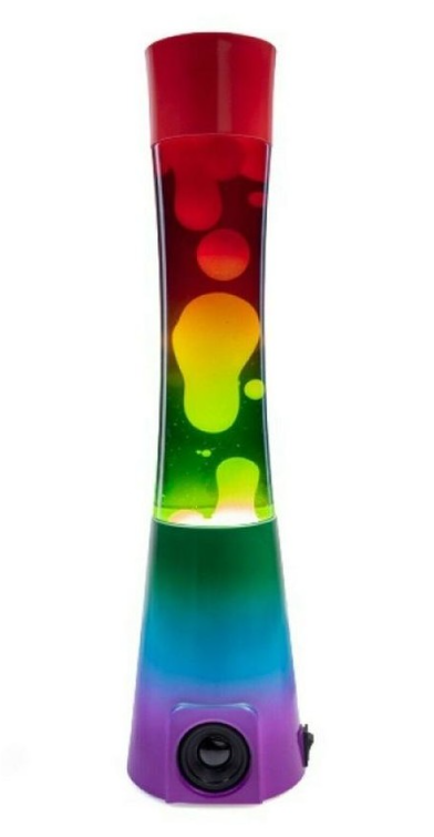 Lava Lamp with Wireless Speakers