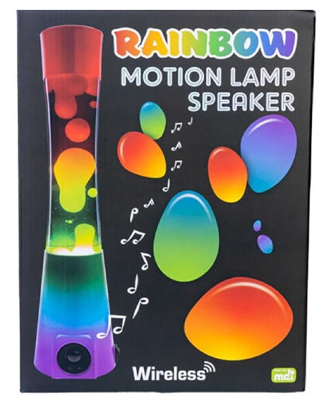 Lava Lamp with Wireless Speakers