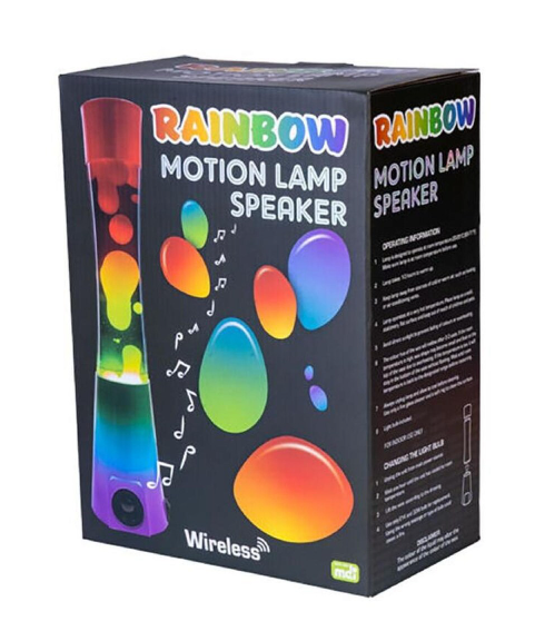 Lava Lamp with Wireless Speakers