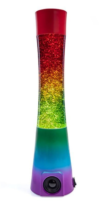 Glitter Lamp with Wireless Speakers