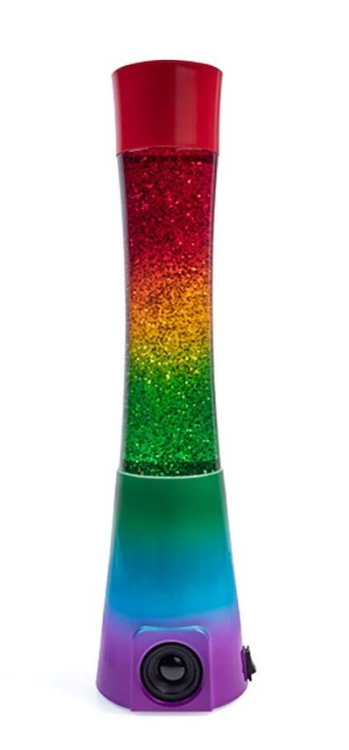 Glitter Lamp with Wireless Speakers