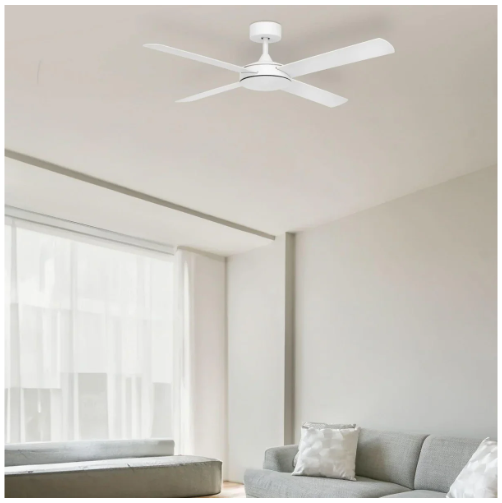 Brilliant White Tempest ABS 52" DC Ceiling Fan