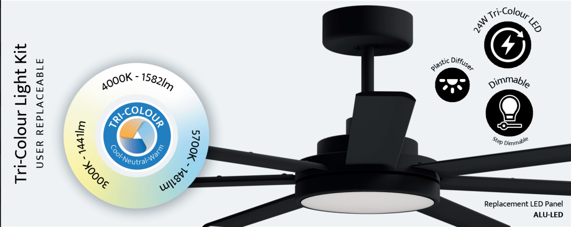 ALULA Smart DC Ceiling Fans