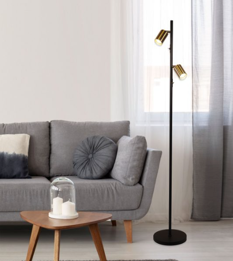 PONTE Adjustable Twin Floor Lamps
