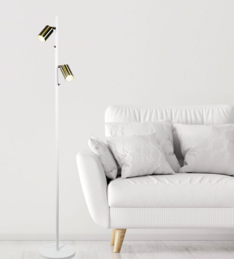 PONTE Adjustable Twin Floor Lamps
