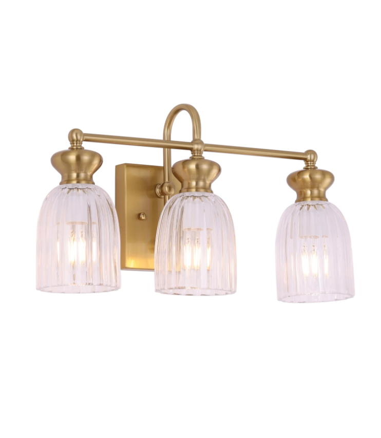 SINO: Interior Ellipse Single Clear Glass Shade Wall Lights