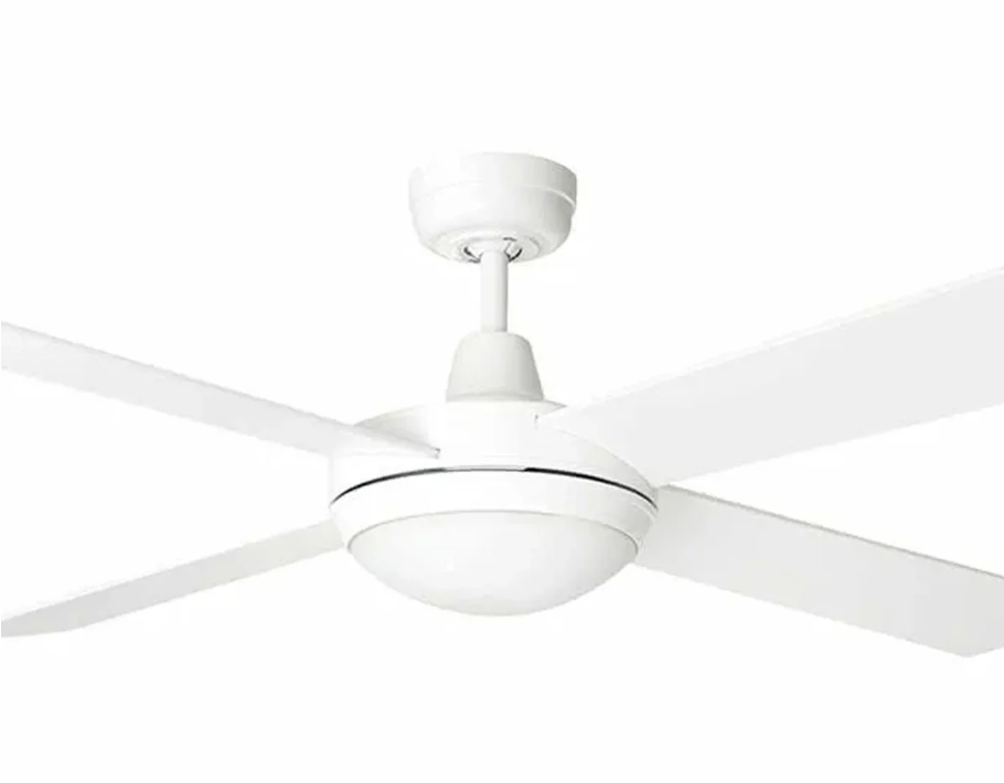 Brilliant White Tempest ABS 52" DC Ceiling Fan with LED light
