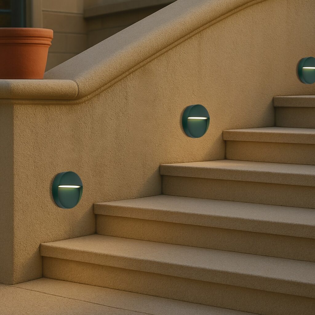 TERIN 24V EXTERIOR ROUND WALL LIGHT