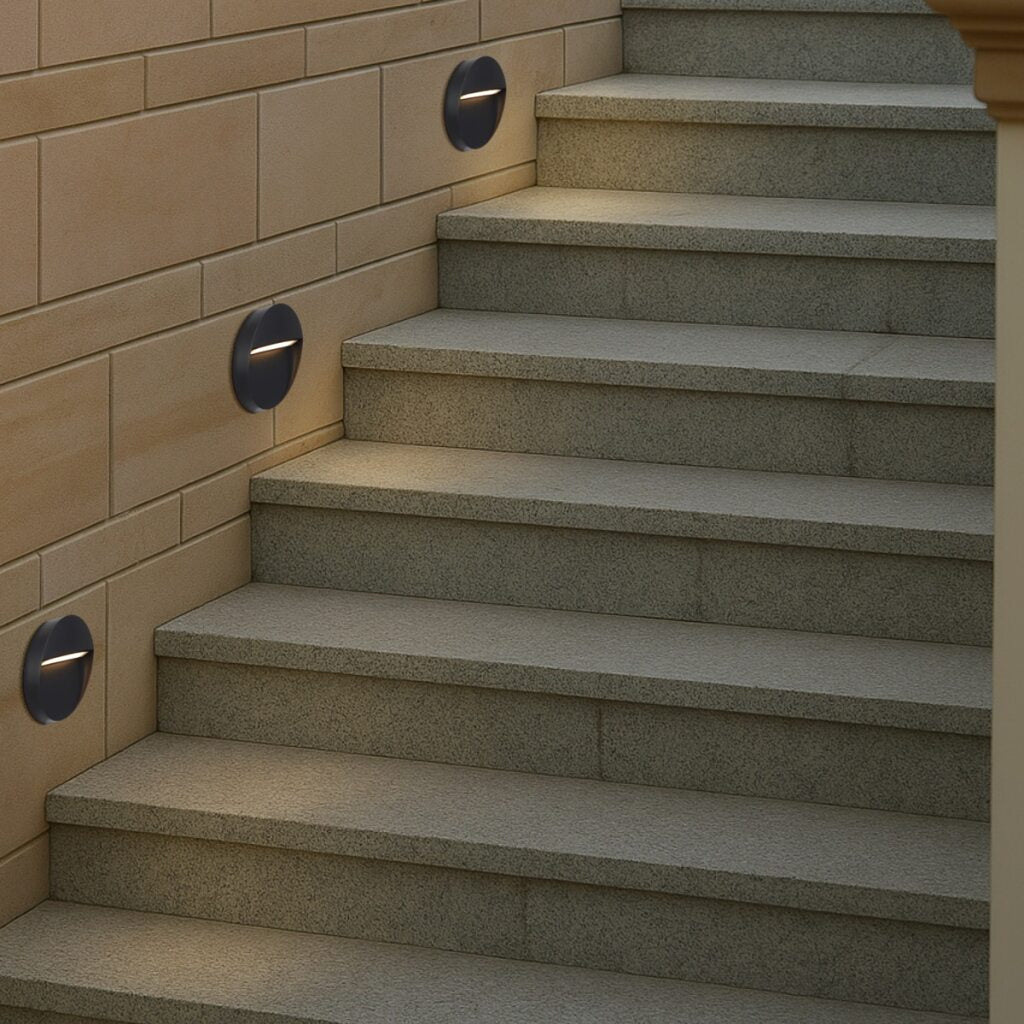TERIN 24V EXTERIOR ROUND WALL LIGHT