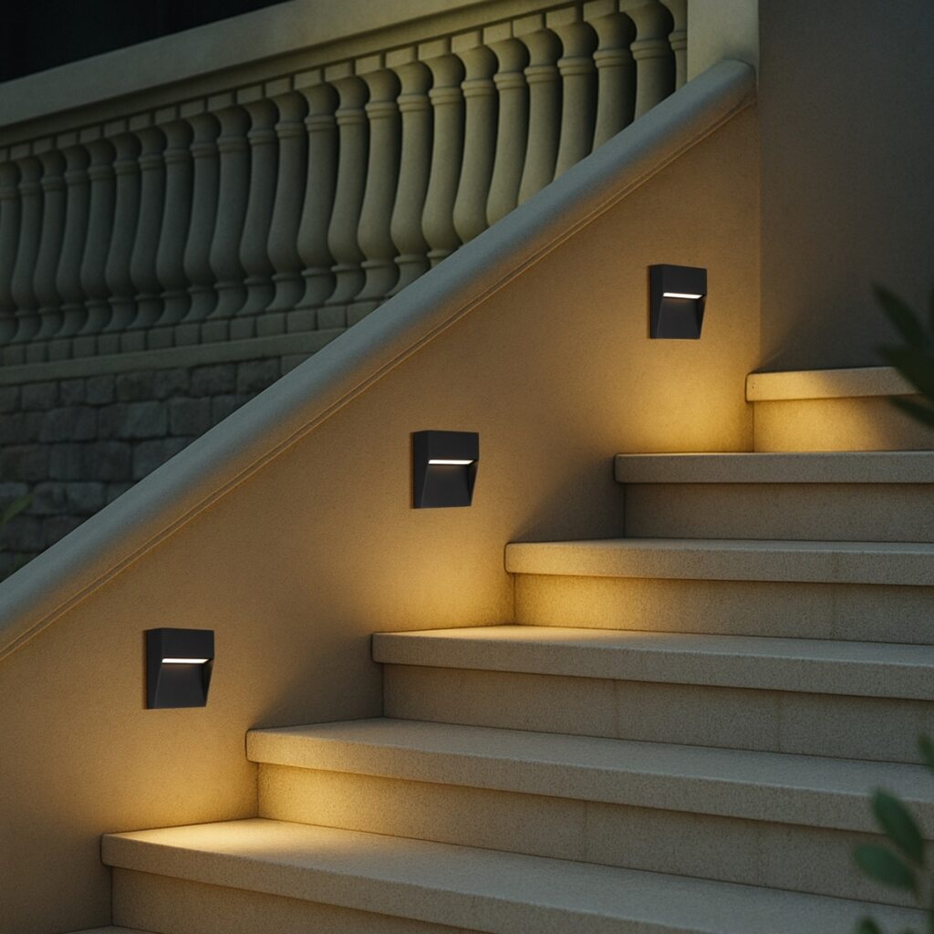 TERIN 24V EXTERIOR SQUARE WALL LIGHT