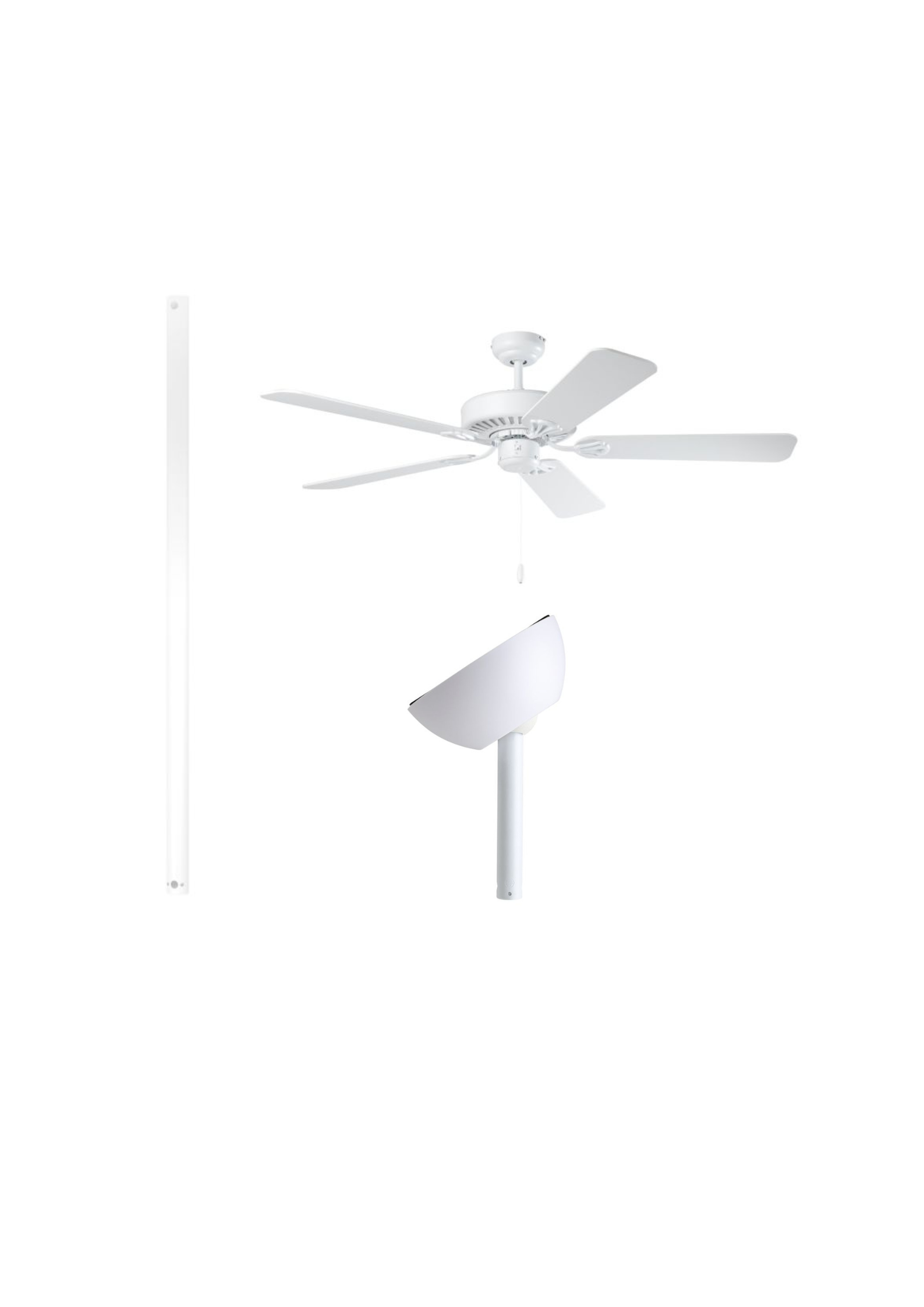 DOWNRODS/EXTENSION RODS FOR THE WAIKIKI CEILING FANS