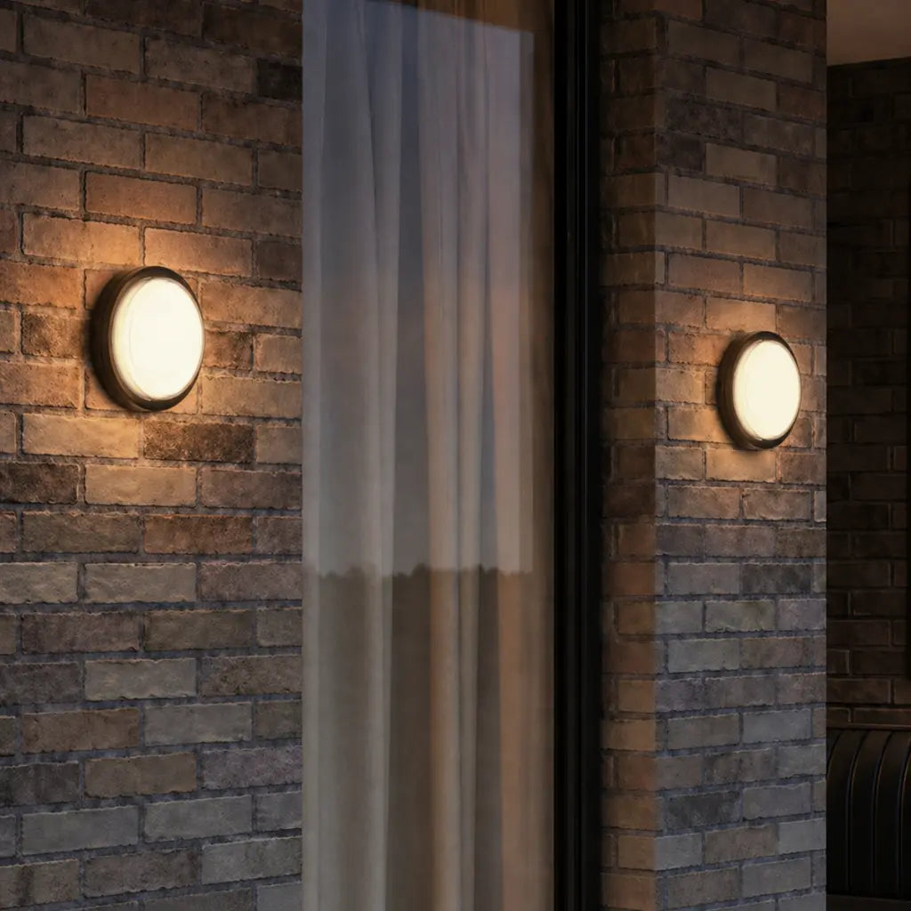 VIGGO LED EXTERIOR ROUND BUNKER LED LIGHT