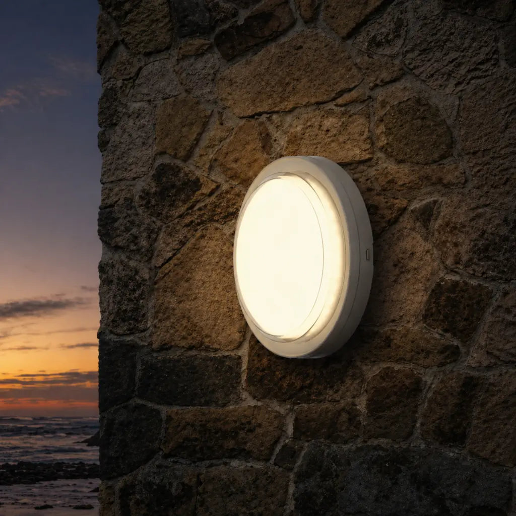 VIGGO LED EXTERIOR ROUND BUNKER LED LIGHT