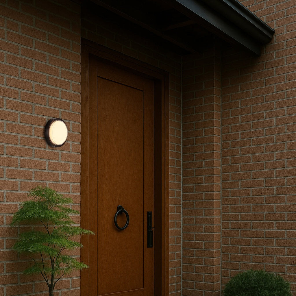 VIGGO LED EXTERIOR ROUND BUNKER LED LIGHT