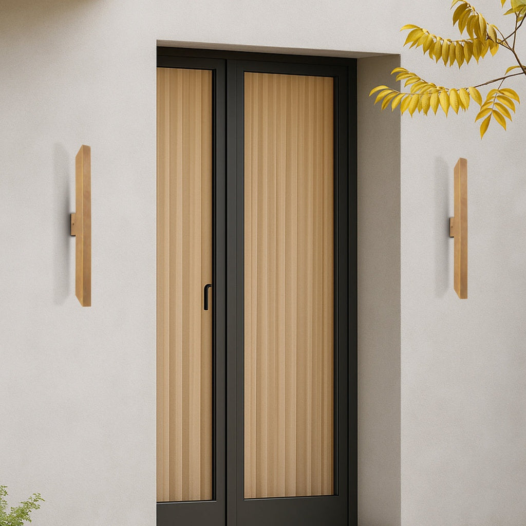 VOSTEL TWIN EXTERIOR WALL LIGHT