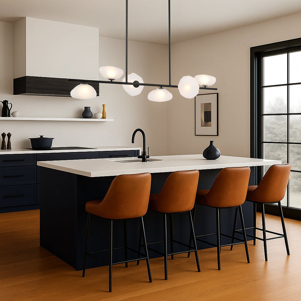 ZECCA 6 LINEAR PENDANT LIGHT