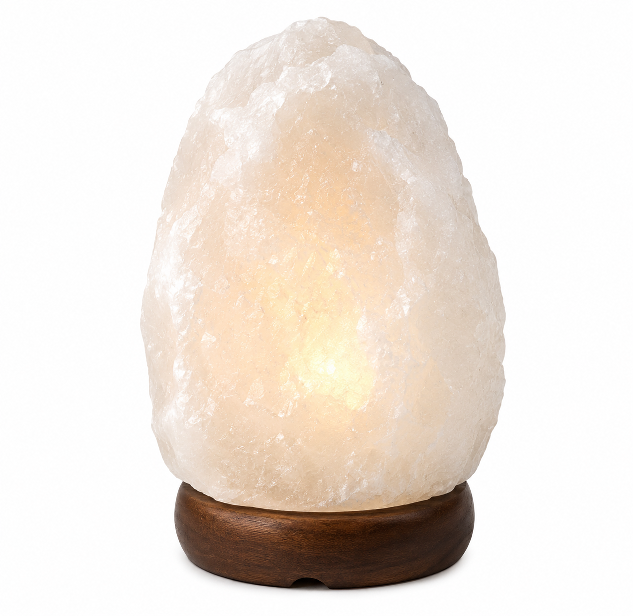 White Himalayan Salt Lamp 2-3 kg