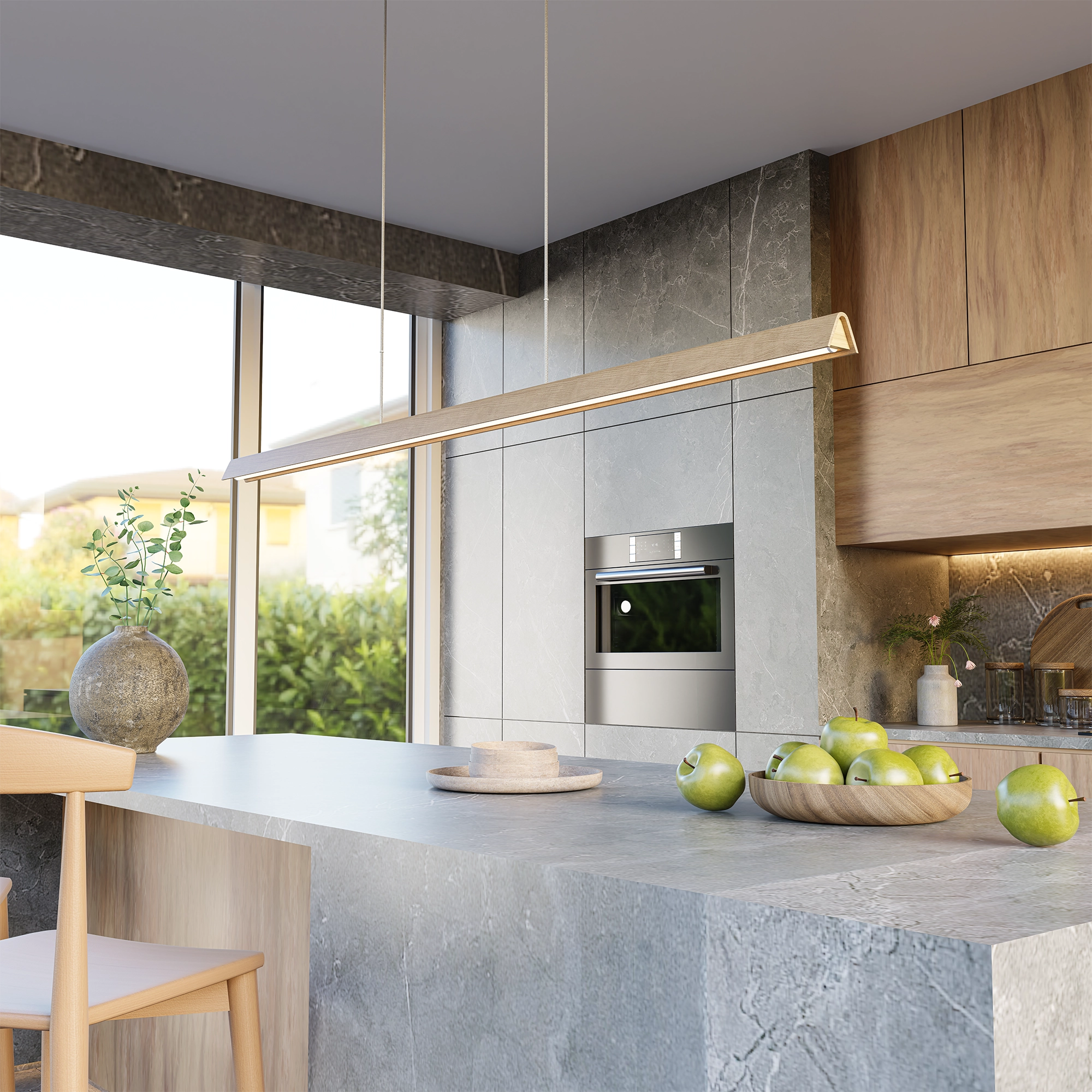 AVOCENT Timber Linear LED Pendant