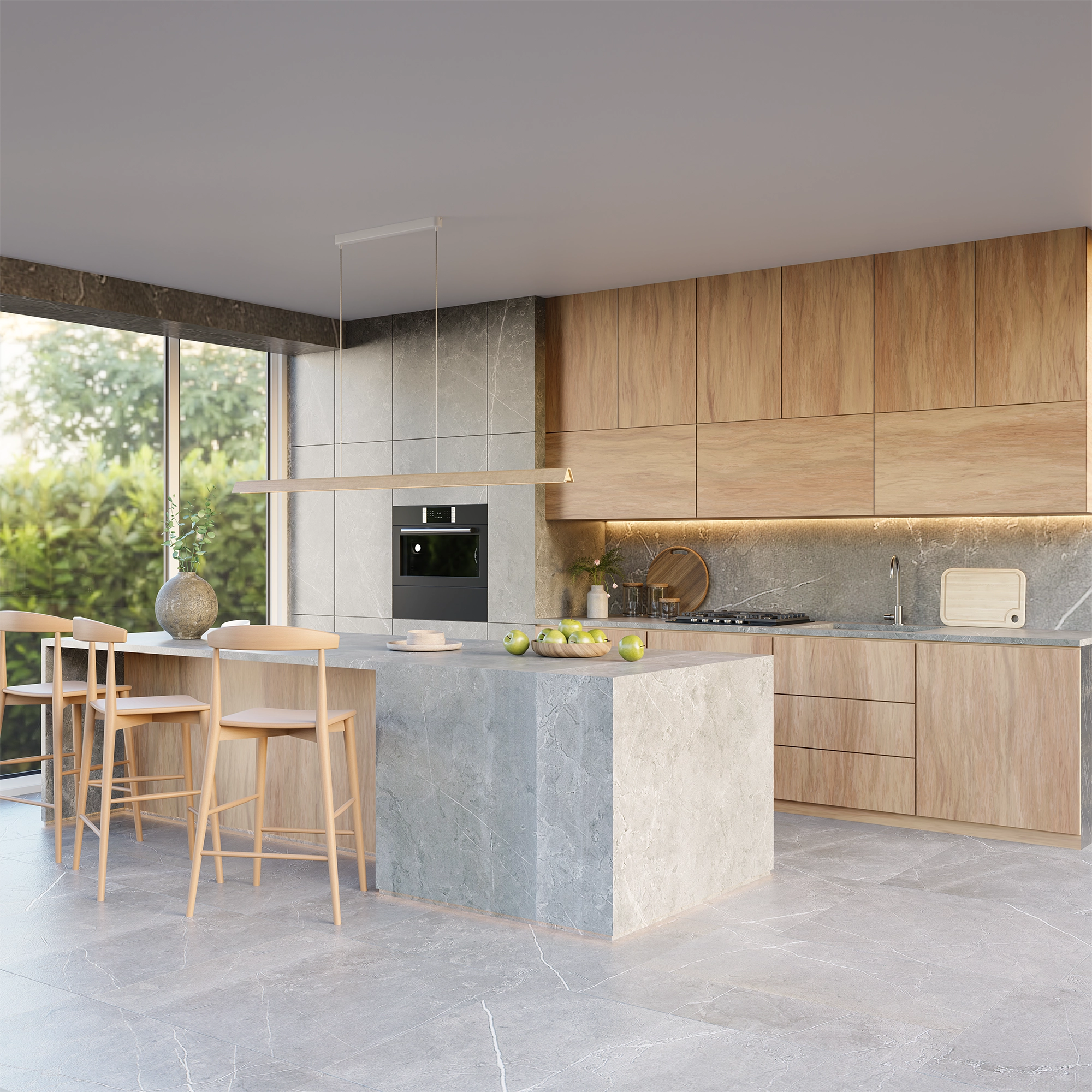 AVOCENT Timber Linear LED Pendant