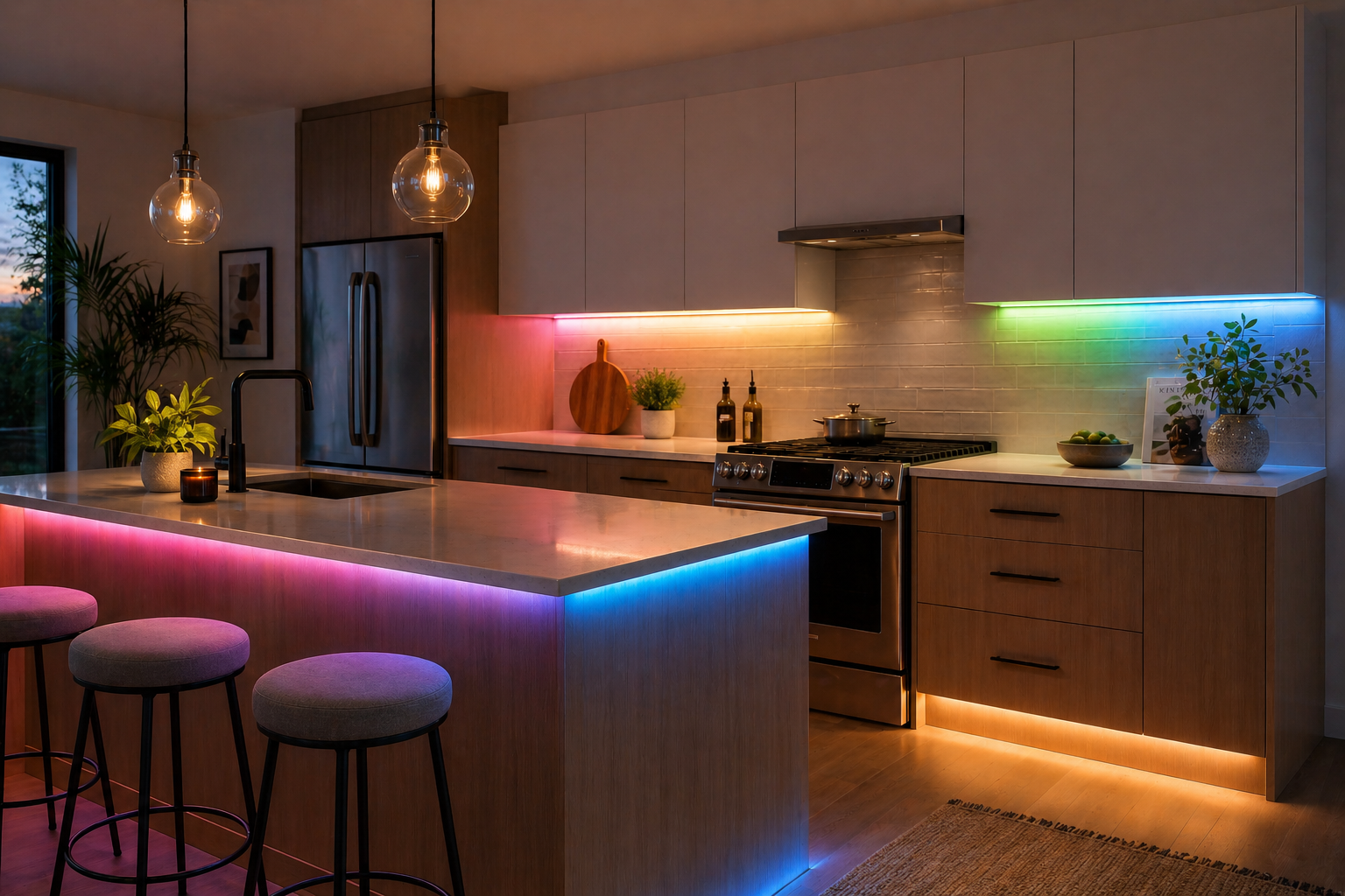 Smart LED light strip