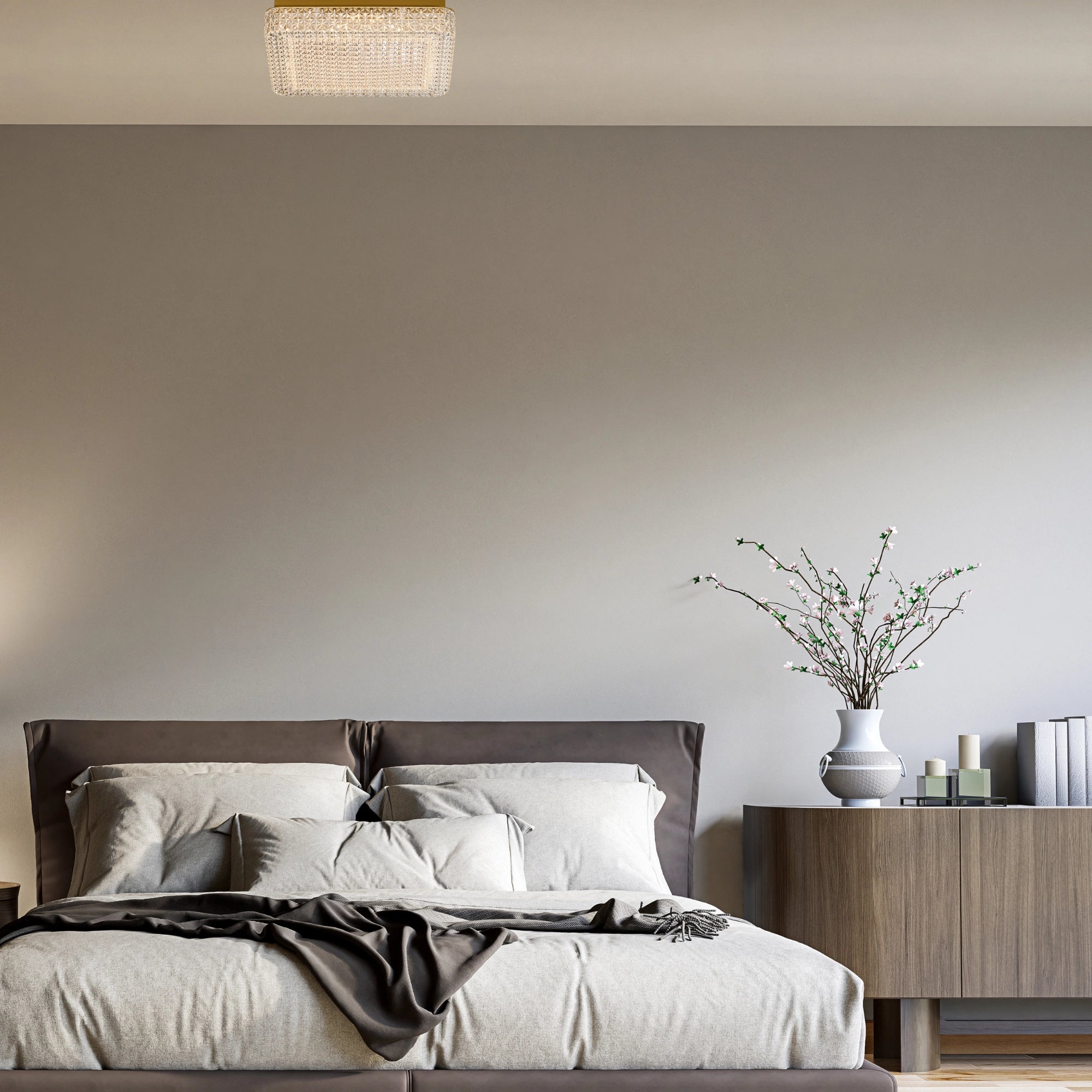 GLEAM Square Crystalline Ceiling Lights