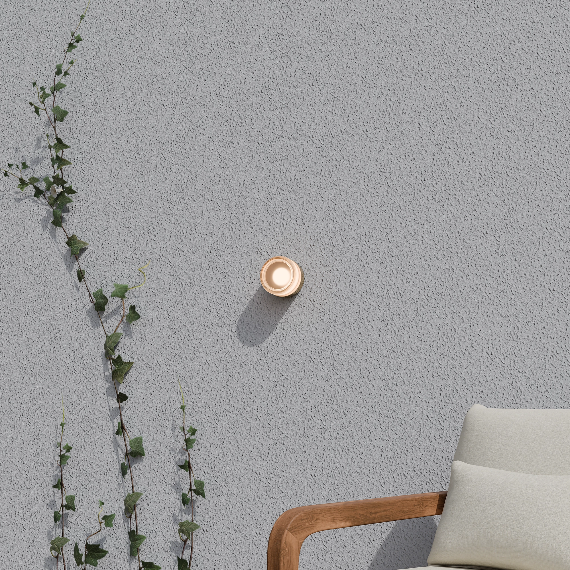 Gull Frosted or Ribbed Acrylic and Steel Wall Lights