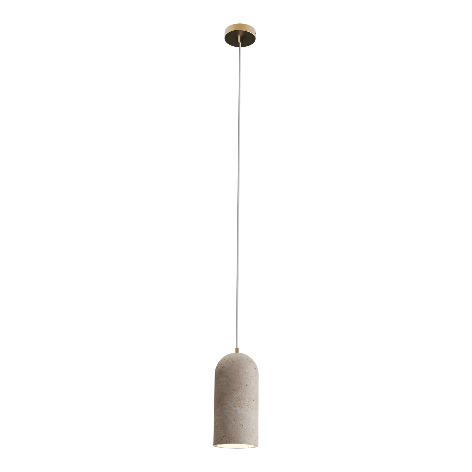 INSPIRE Crafted Travertine Pendants