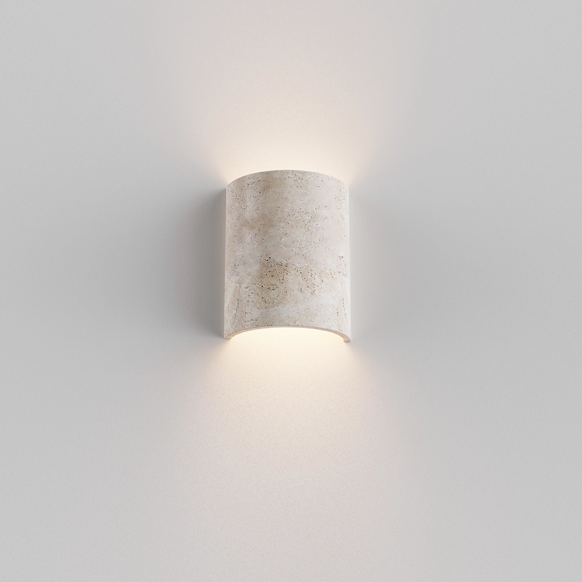 INSPIRE Crafted Travertine Wall Light