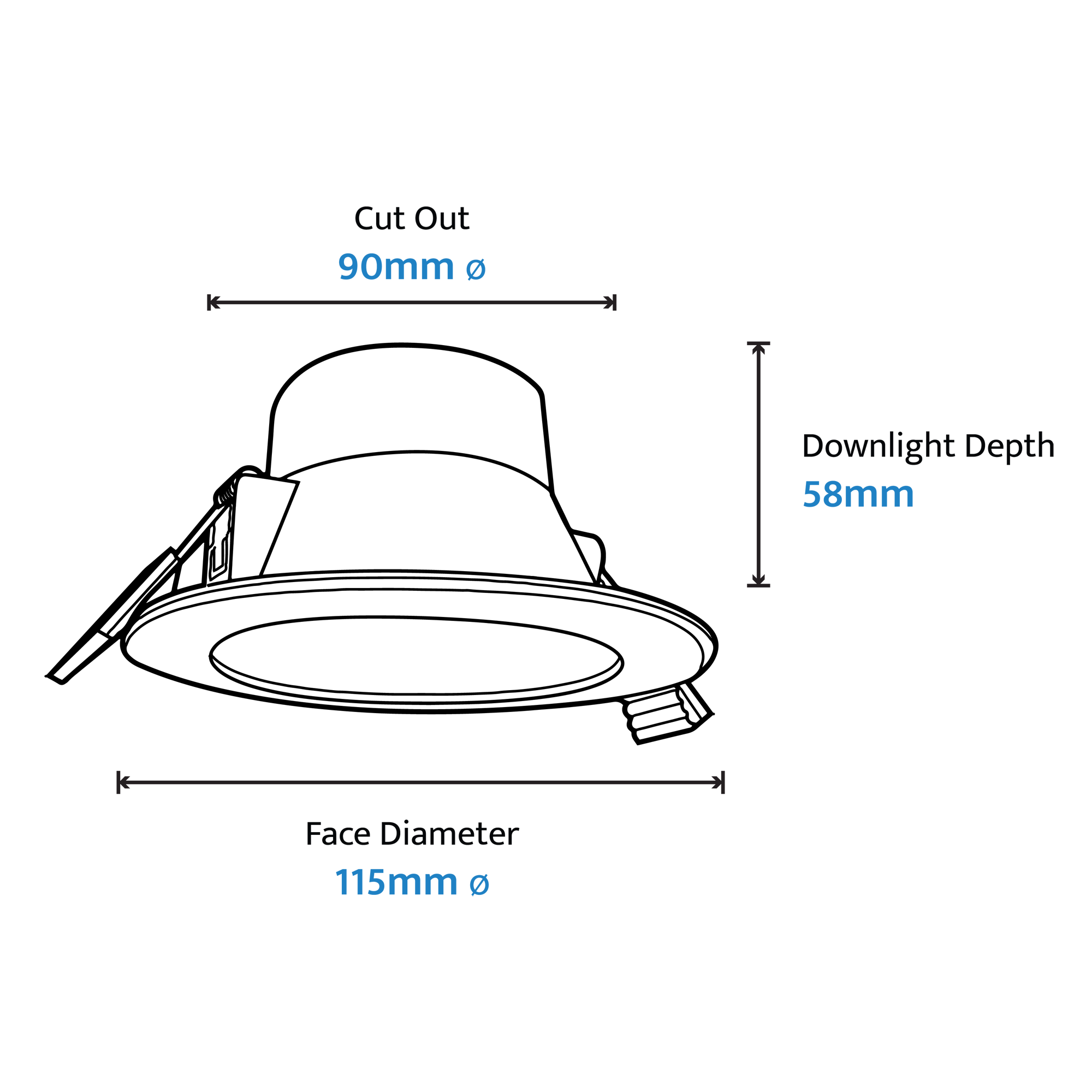 JAY Modern LED Downlight