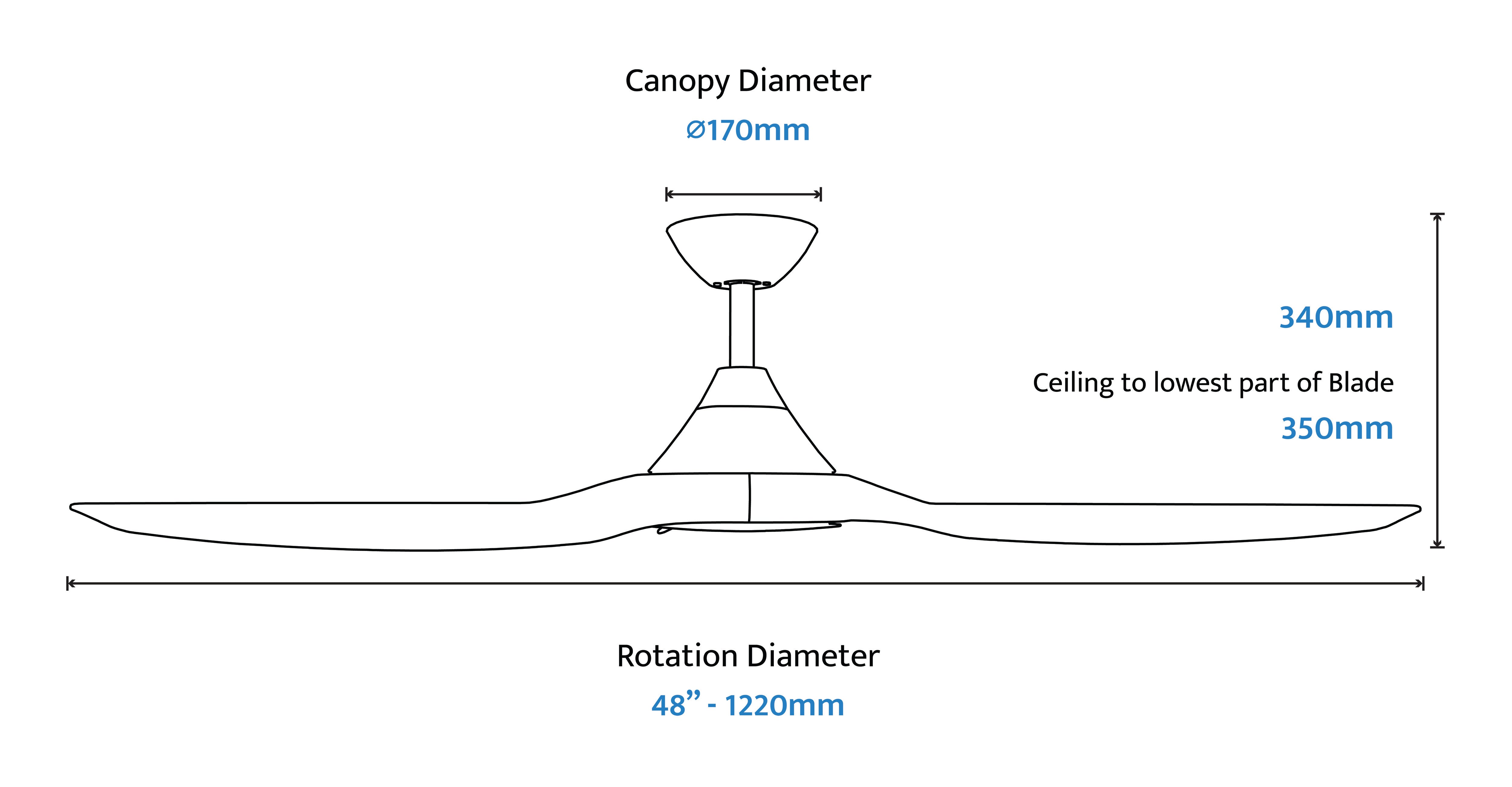 CLOUDFAN Smart DC Ceiling Fans and Accessories